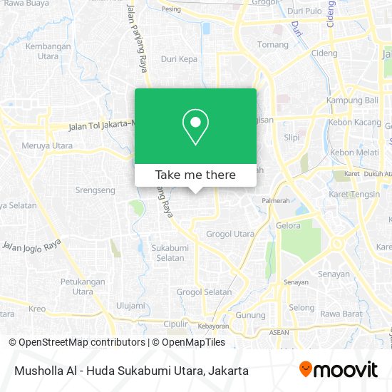 Musholla Al - Huda Sukabumi Utara map