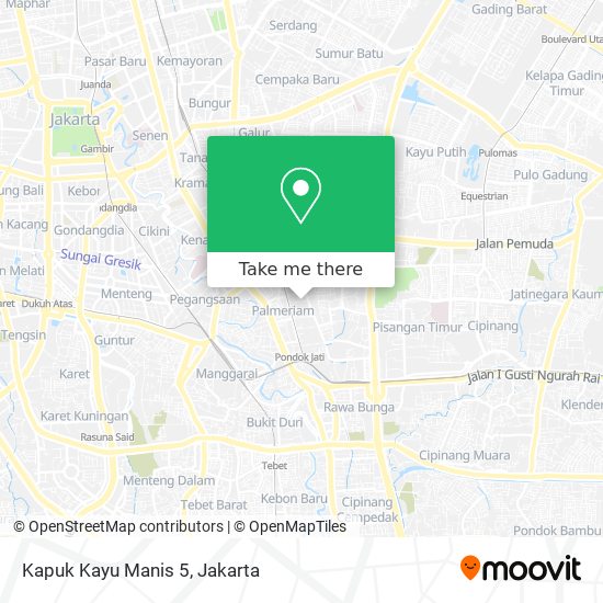Kapuk Kayu Manis 5 map