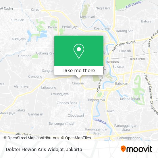 Dokter Hewan Aris Widajat map