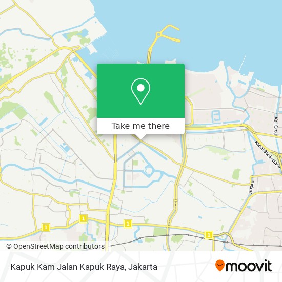 Kapuk Kam Jalan Kapuk Raya map