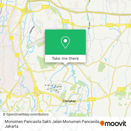 Monumen Pancasila Sakti Jalan Monumen Pancasila map