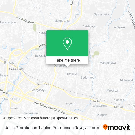 Jalan Prambanan 1 Jalan Prambanan Raya map