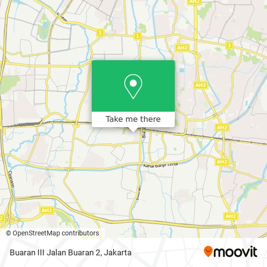 Buaran III Jalan Buaran 2 map