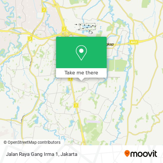 Jalan Raya Gang Irma 1 map