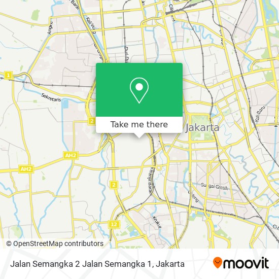 Jalan Semangka 2 Jalan Semangka 1 map