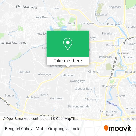 Bengkel Cahaya Motor Ompong map