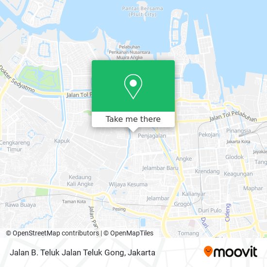 Jalan B. Teluk Jalan Teluk Gong map