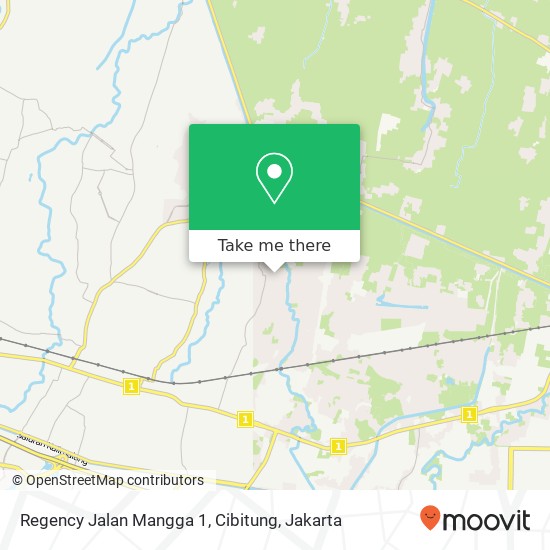 Regency Jalan Mangga 1, Cibitung map