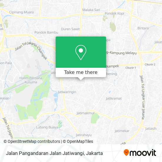 Jalan Pangandaran Jalan Jatiwangi map