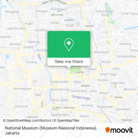 National Museum (Museum Nasional Indonesia) map