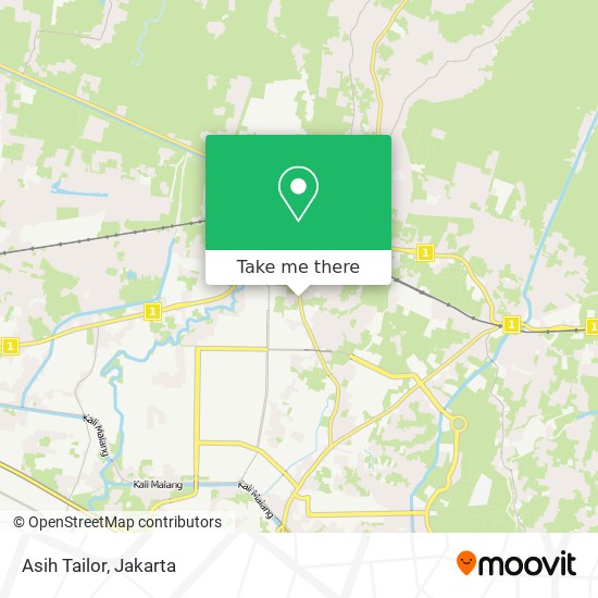 Asih Tailor map