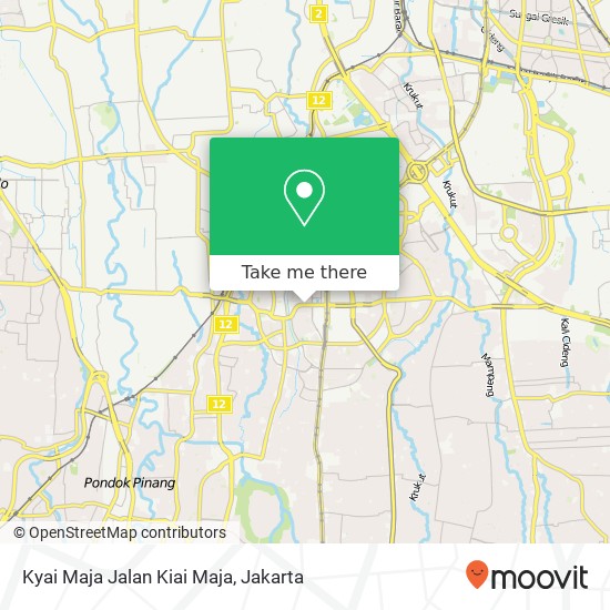 Kyai Maja Jalan Kiai Maja map