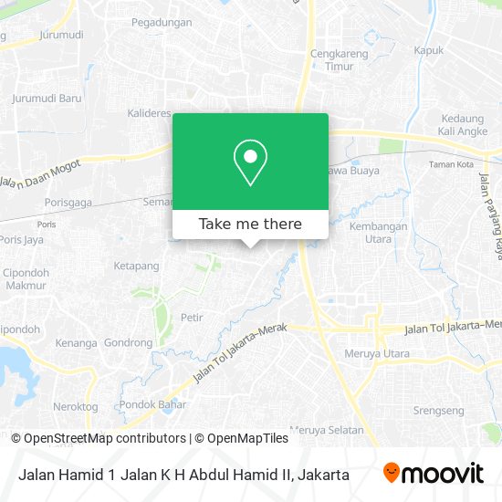 Jalan Hamid 1 Jalan K H Abdul Hamid II map