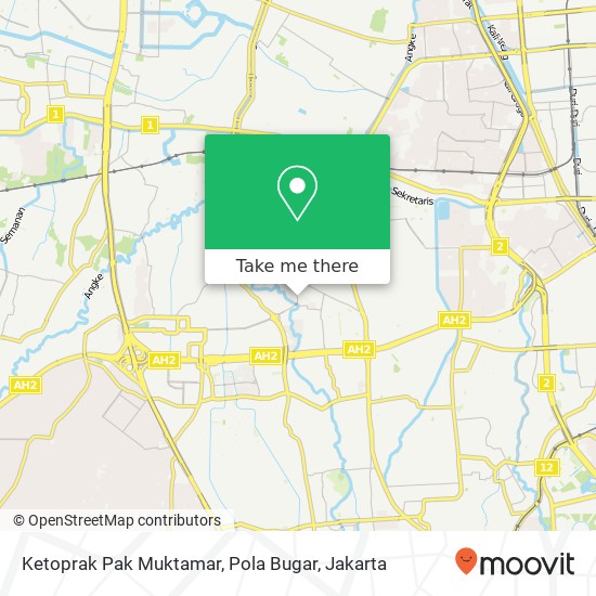 Ketoprak Pak Muktamar, Pola Bugar map