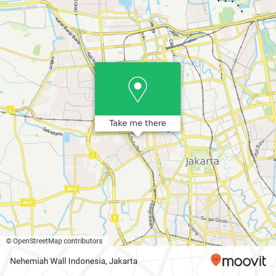 Nehemiah Wall Indonesia map