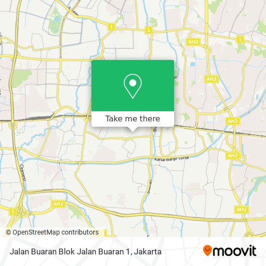 Jalan Buaran Blok Jalan Buaran 1 map