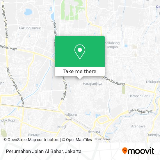 Perumahan Jalan Al Bahar map