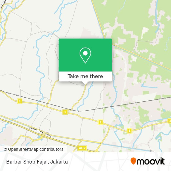 Barber Shop Fajar map