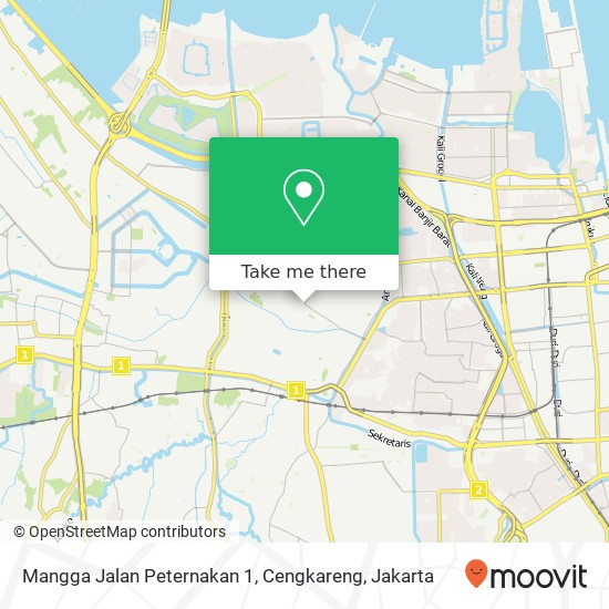 Mangga Jalan Peternakan 1, Cengkareng map