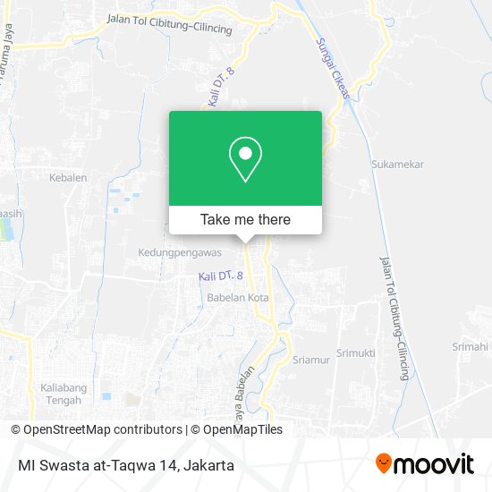 MI Swasta at-Taqwa 14, Jalan Pertamina map