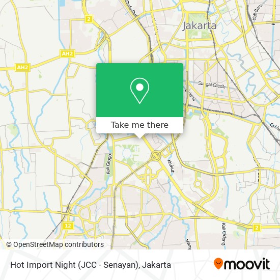 Hot Import Night (JCC - Senayan) map