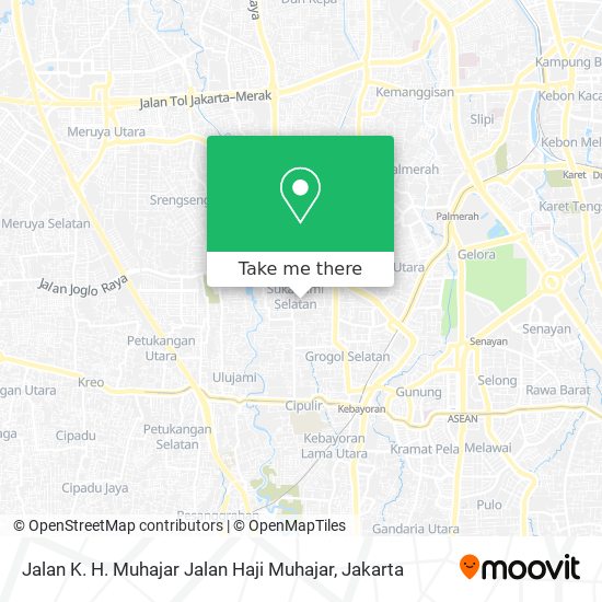 Jalan K. H. Muhajar Jalan Haji Muhajar map