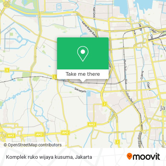 Komplek ruko wijaya kusuma map