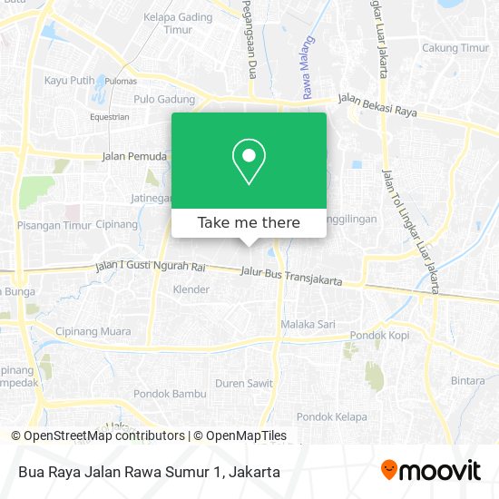 Bua Raya Jalan Rawa Sumur 1 map