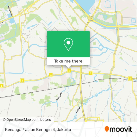 Kenanga / Jalan Beringin 4 map