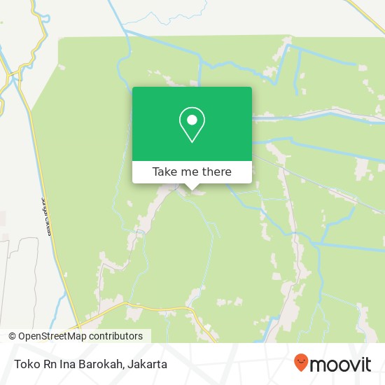Toko Rn Ina Barokah, Sukawangi map