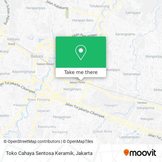 Toko Cahaya Sentosa Keramik map