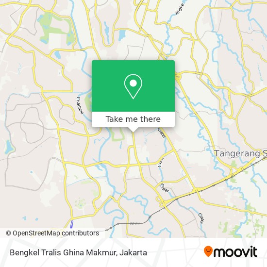 Bengkel Tralis Ghina Makmur map