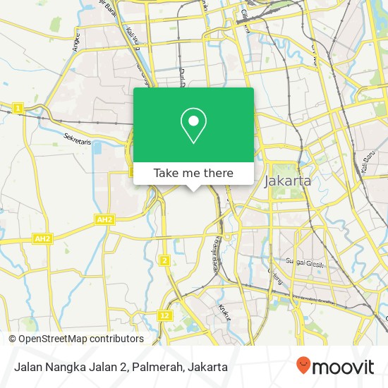 Jalan Nangka Jalan 2, Palmerah map