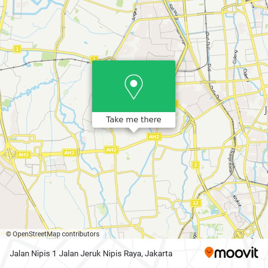 Jalan Nipis 1 Jalan Jeruk Nipis Raya map