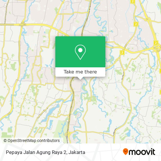 Pepaya Jalan Agung Raya 2 map