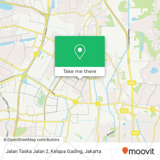 Jalan Taska Jalan 2, Kelapa Gading map