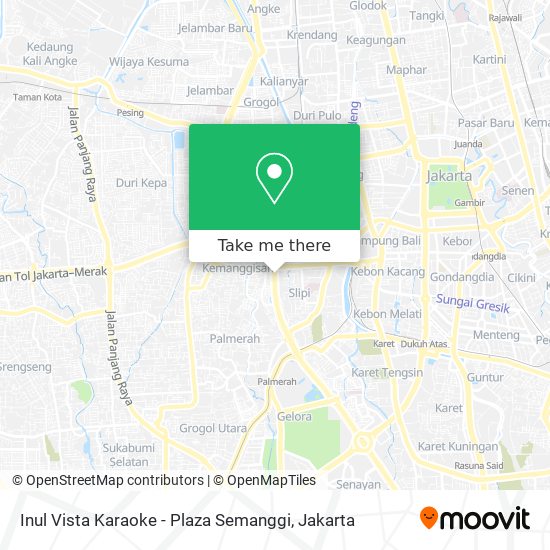 Inul Vista Karaoke - Plaza Semanggi map