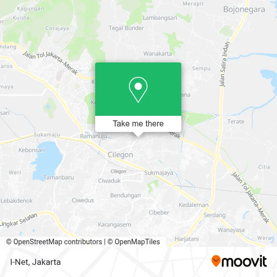 I-Net map