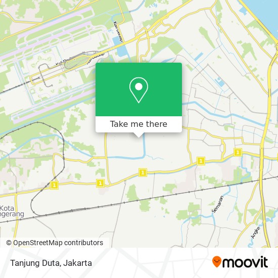 Tanjung Duta map