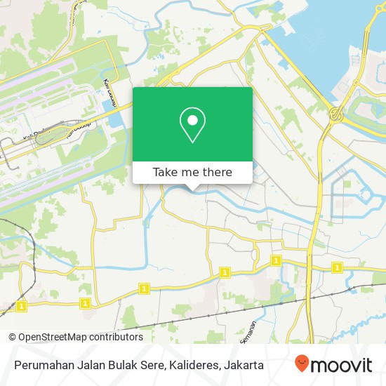 Perumahan Jalan Bulak Sere, Kalideres map