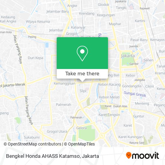 Bengkel Honda AHASS Katamso map