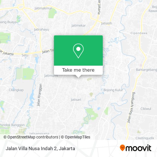 Jalan Villa Nusa Indah 2 map