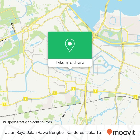 Jalan Raya Jalan Rawa Bengkel, Kalideres map