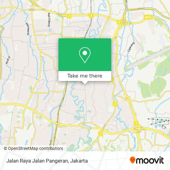 Jalan Raya Jalan Pangeran map