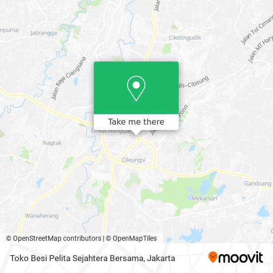 Toko Besi Pelita Sejahtera Bersama map