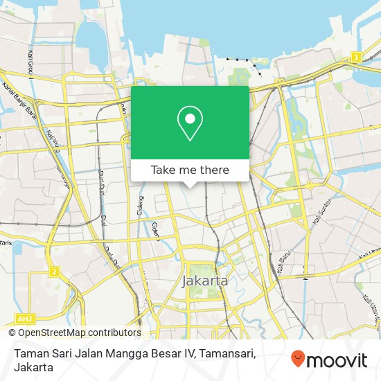 Taman Sari Jalan Mangga Besar IV, Tamansari map