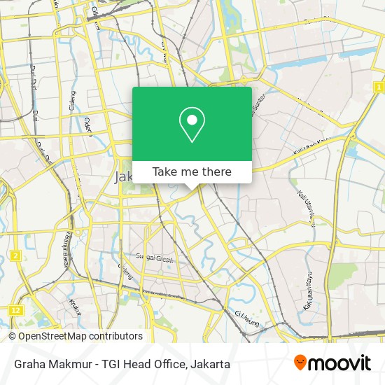 Graha Makmur - TGI Head Office map