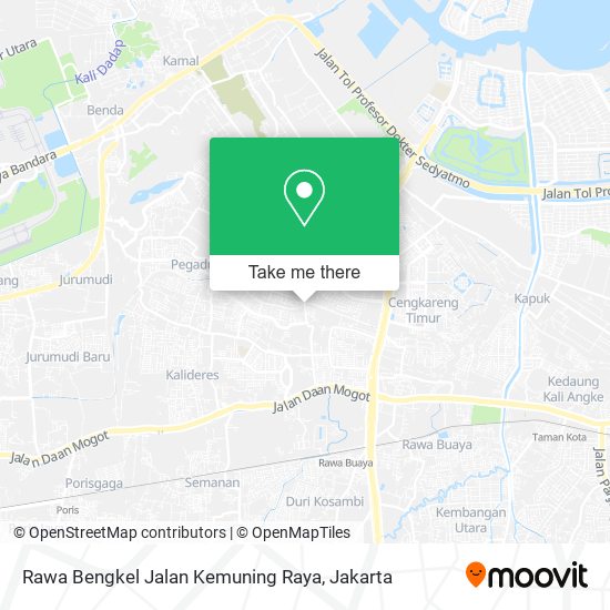 Rawa Bengkel Jalan Kemuning Raya map