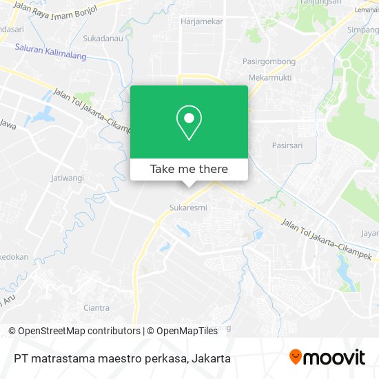 PT matrastama maestro perkasa map