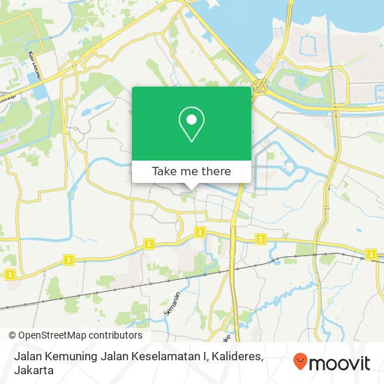 Jalan Kemuning Jalan Keselamatan I, Kalideres map